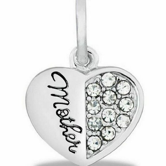 DaVinci Charm Bracelet 8.5" 9 Beads - Mother Mom Hearts Love Beads & Dangles NWT - Picture 5 of 5